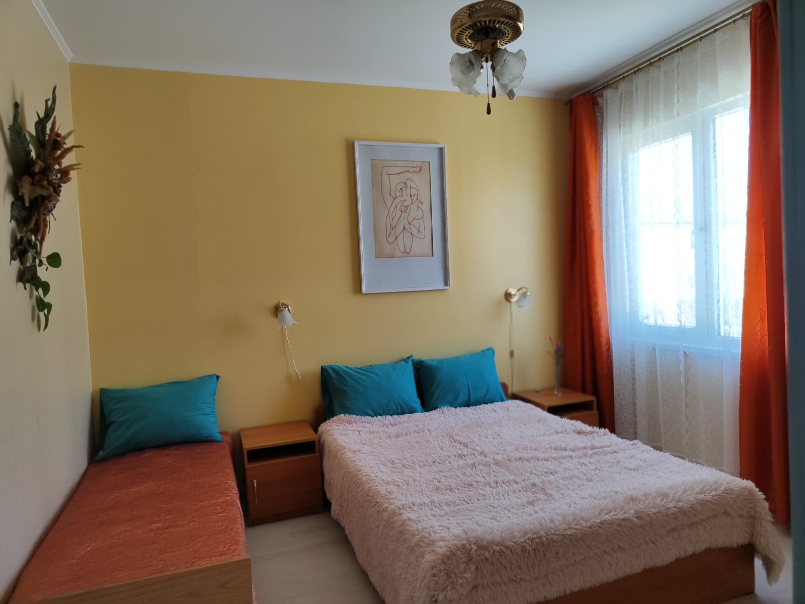 Апартаменты с 1 спальней