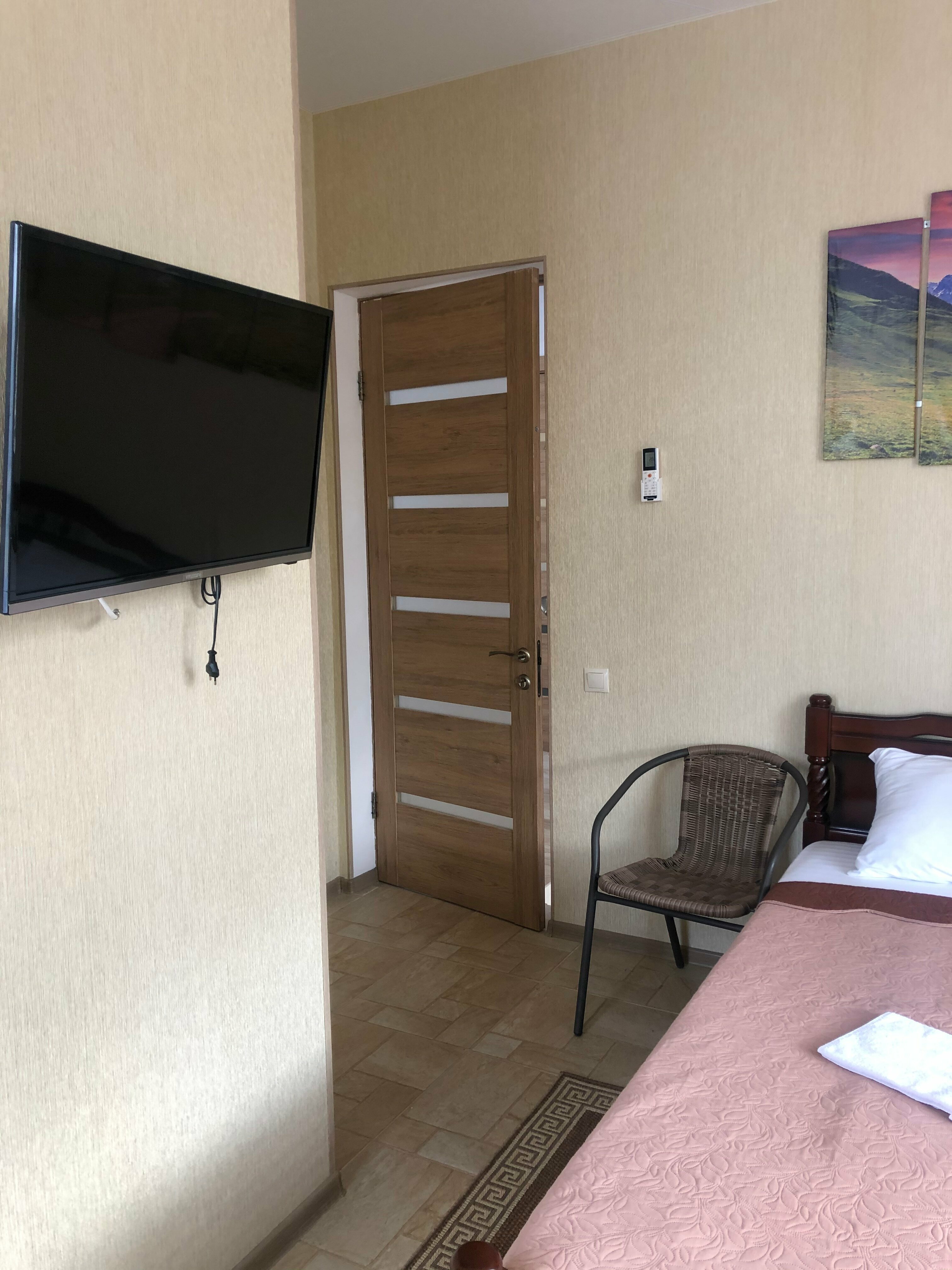 Двухместный номер с 1 кроватью и видом на сад