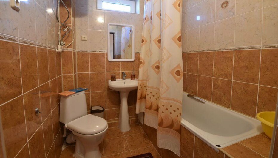 Семейный номер с ванной комнатой