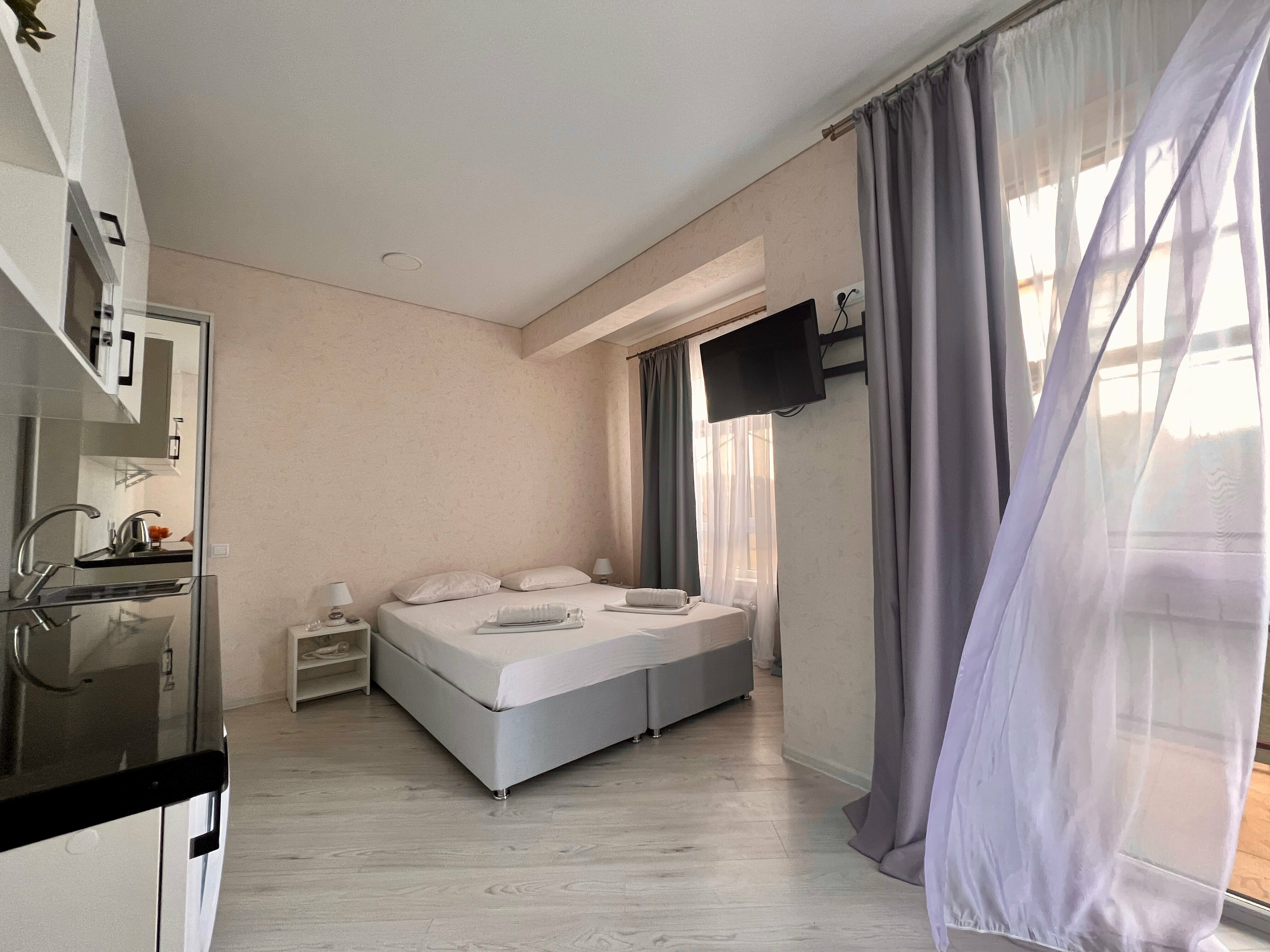 Улучшенный двухместный номер с 1 кроватью или 2 отдельными кроватями, вид на горы