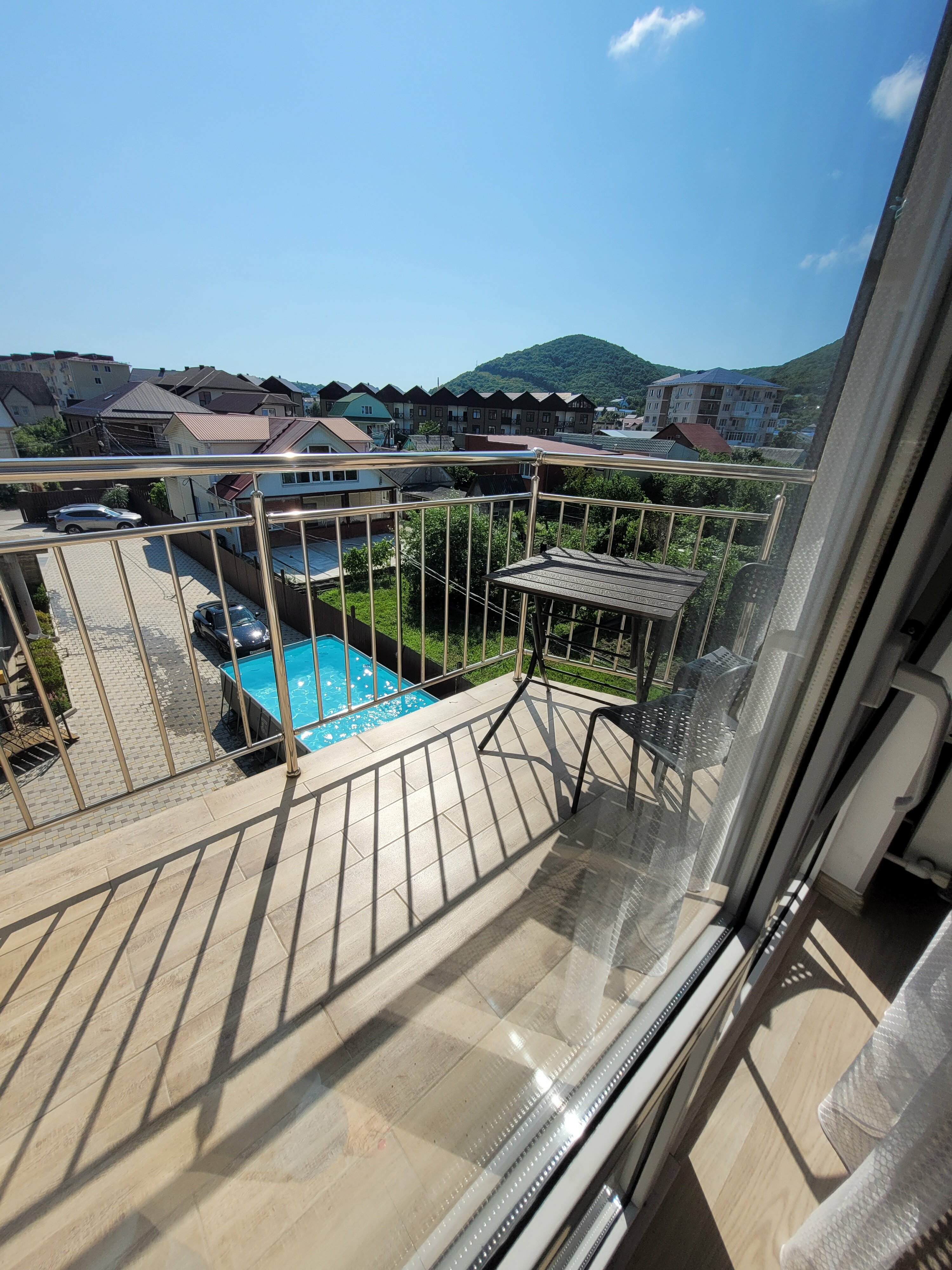 Двухместный номер с 1 кроватью и балконом