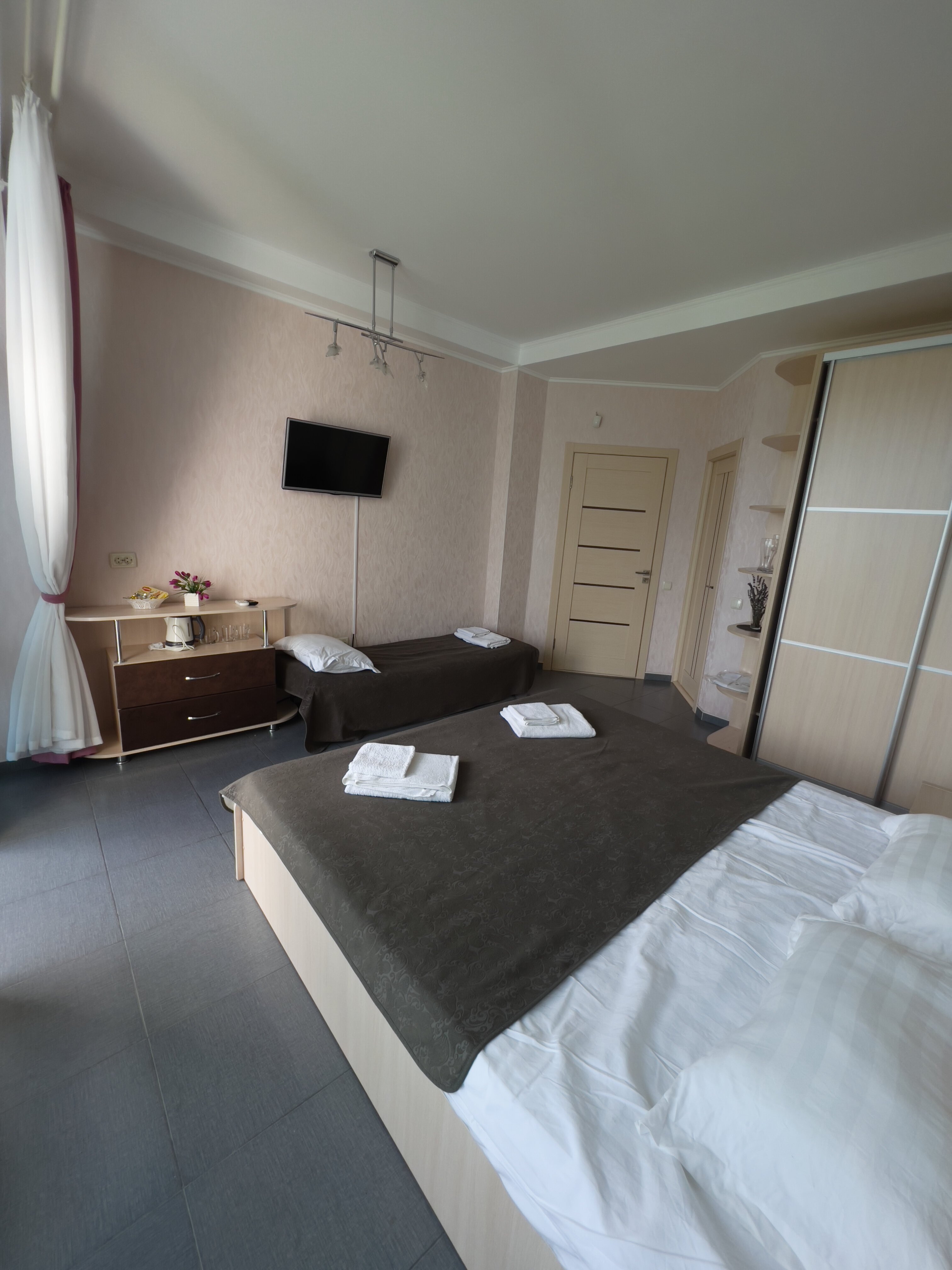 Двухместный номер Делюкс с 1 кроватью или 2 отдельными кроватями и балконом