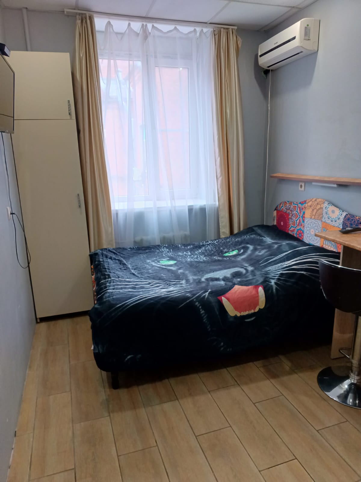 Семейный двухместный номер с 1 кроватью