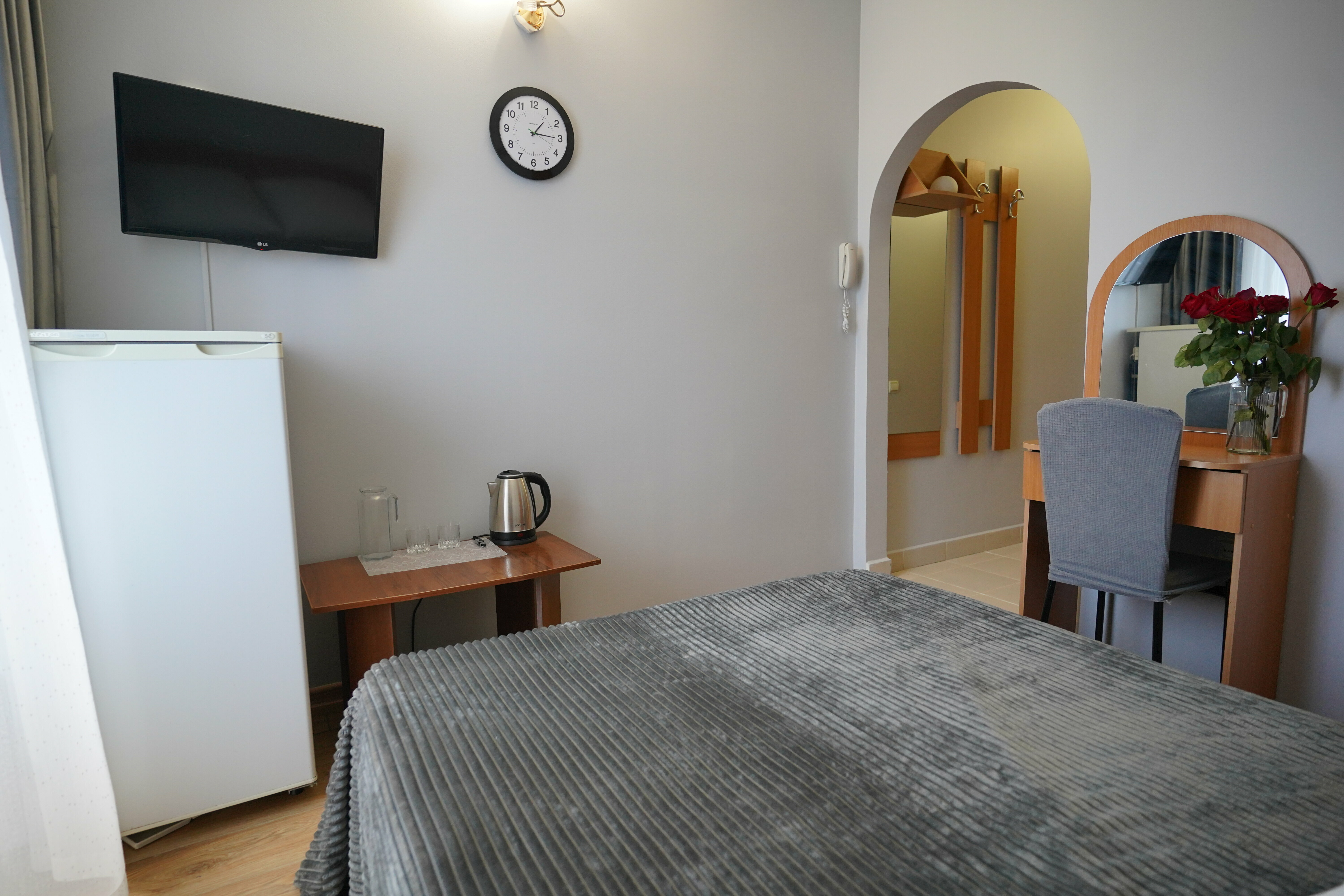 Небольшой двухместный номер с 1 кроватью