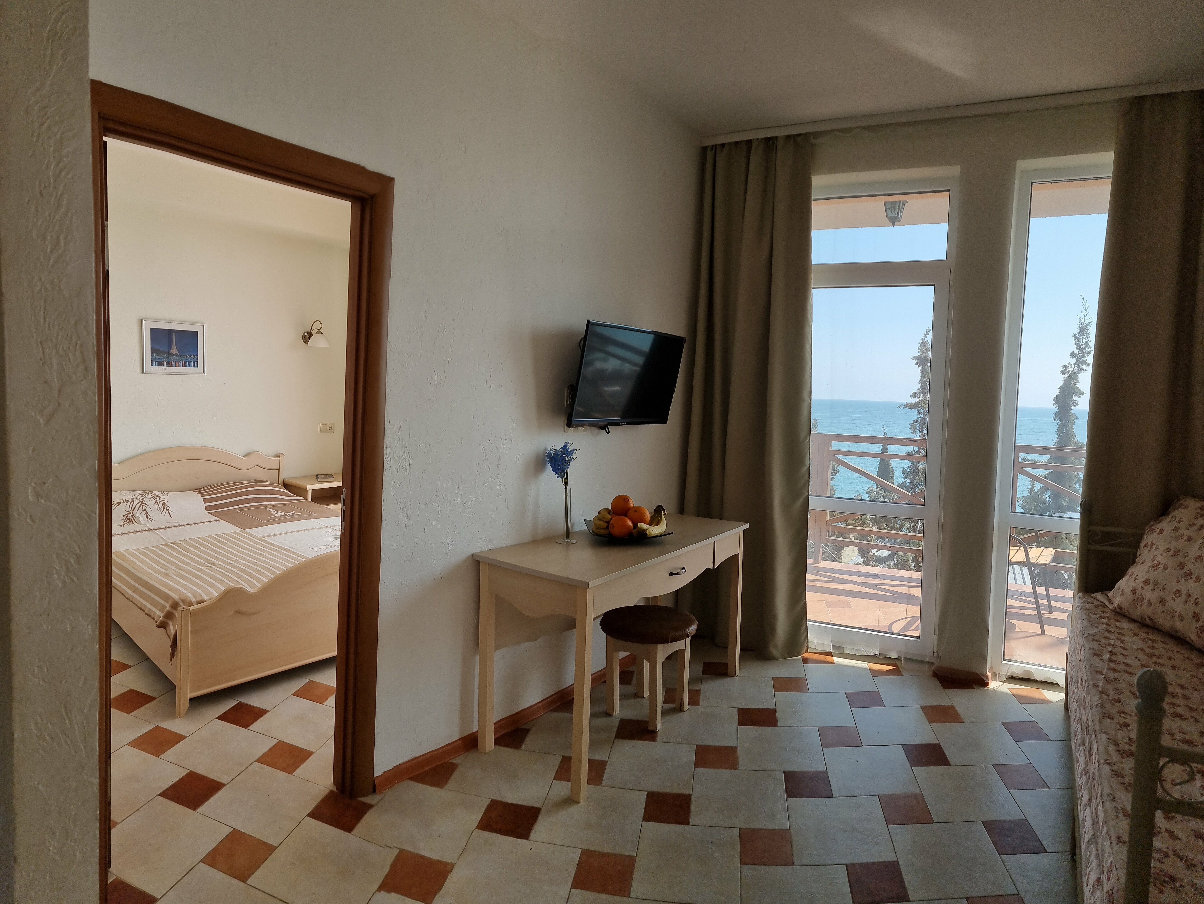 Апартаменты с видом на море