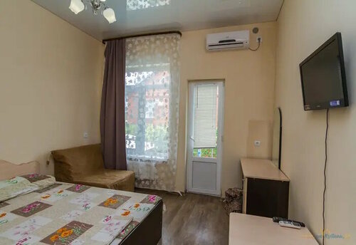 Двухместный номер с 1 кроватью и балконом в Вид