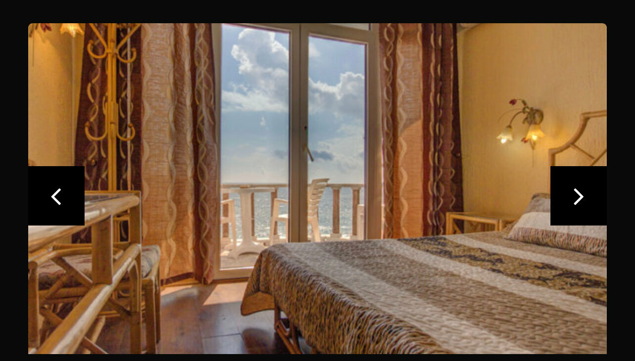 Двухместный номер с 1 кроватью и видом на море