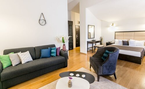 Улучшенный люкс, балкон, вид на море в Boutique Hotel Kredo