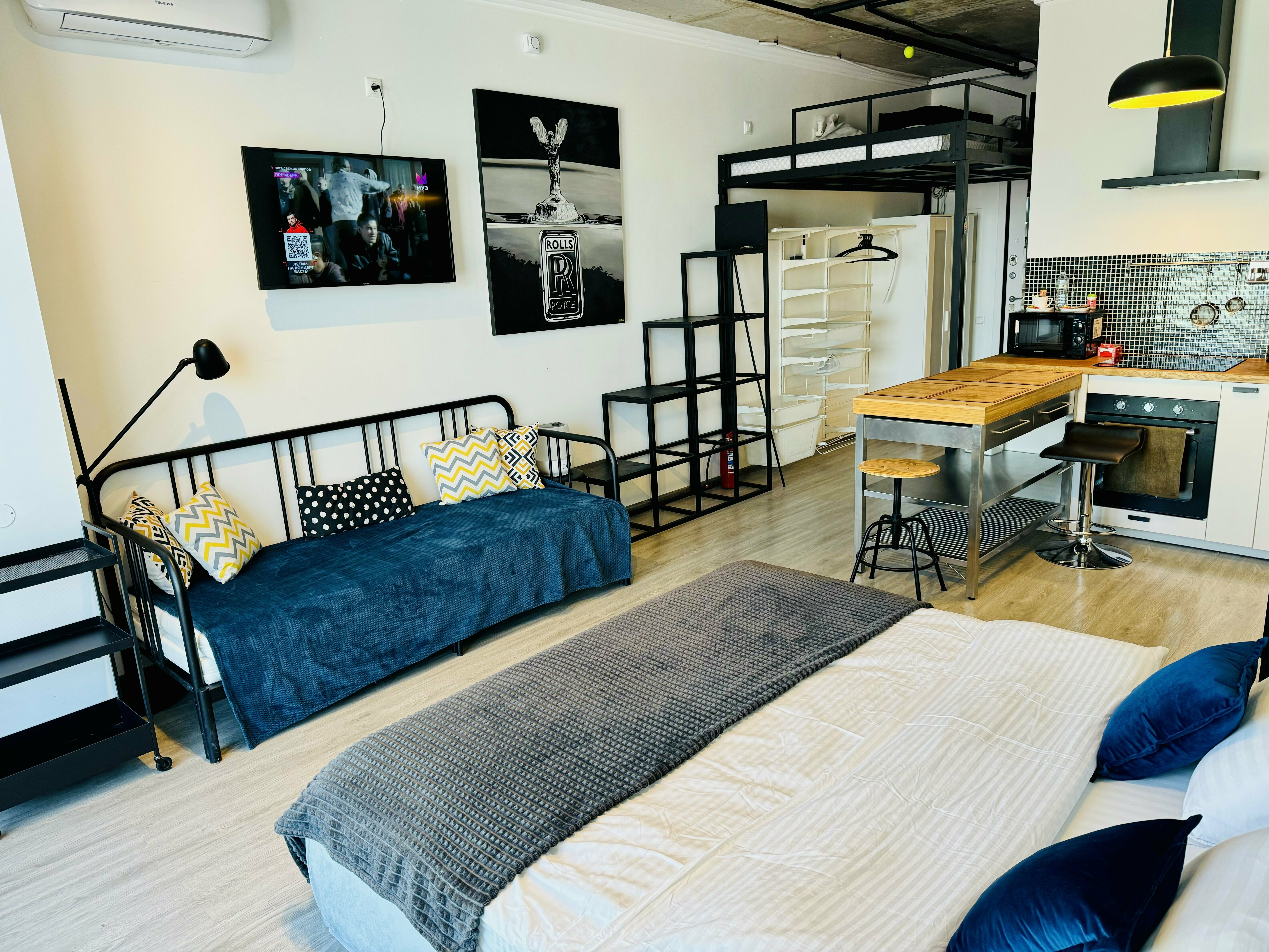 Двухуровневые апартаменты