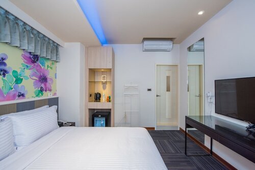 Стандартный двухместный номер с 1 двуспальной кроватью, 1 спальня, для некурящих в Macchi Hotel