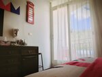 Улучшенный двухместный номер с 1 двуспальной кроватью, 1 двуспальная кровать, вид на горы в Mini Summer Hostel