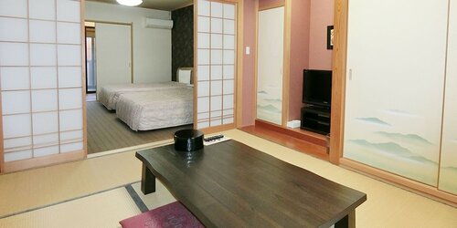 Номер, для некурящих, холодильник (Japanese/Western Room 204) в Yurakuan Miyazaki