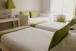 Трехместный номер «Комфорт», вид на сад в Hotel La Pagerie