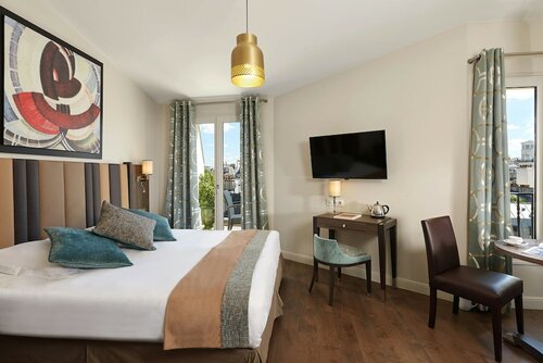 Chambre Deluxe avec Terrasse в Hôtel Régence Etoile