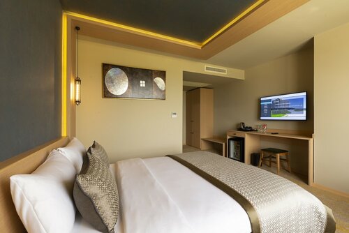 Улучшенный двухместный номер с 1 двуспальной кроватью, вид на море в Avec Hotel