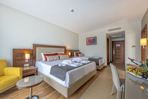 Стандартный двухместный номер с 1 двуспальной кроватью (Land View) в Leodikya Kirman Premium