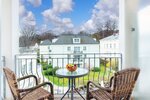Двухместный номер «Комфорт» с 1 двуспальной кроватью, балкон в Seetelhotel Ostseeresidenz Heringsdorf