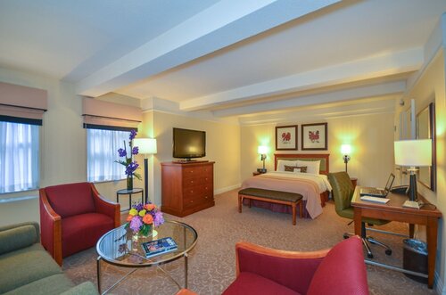 Полулюкс, 1 двуспальная кровать «Квин-сайз» в San Carlos Hotel