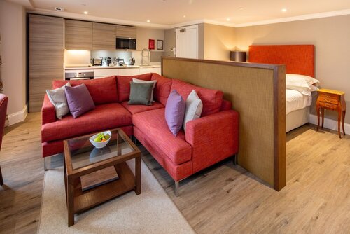 Полулюкс, вид на город в Beech House