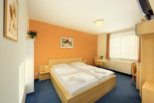 Двухместный номер с 1 двуспальной кроватью в Penzion Krumlov - B&b Hotel