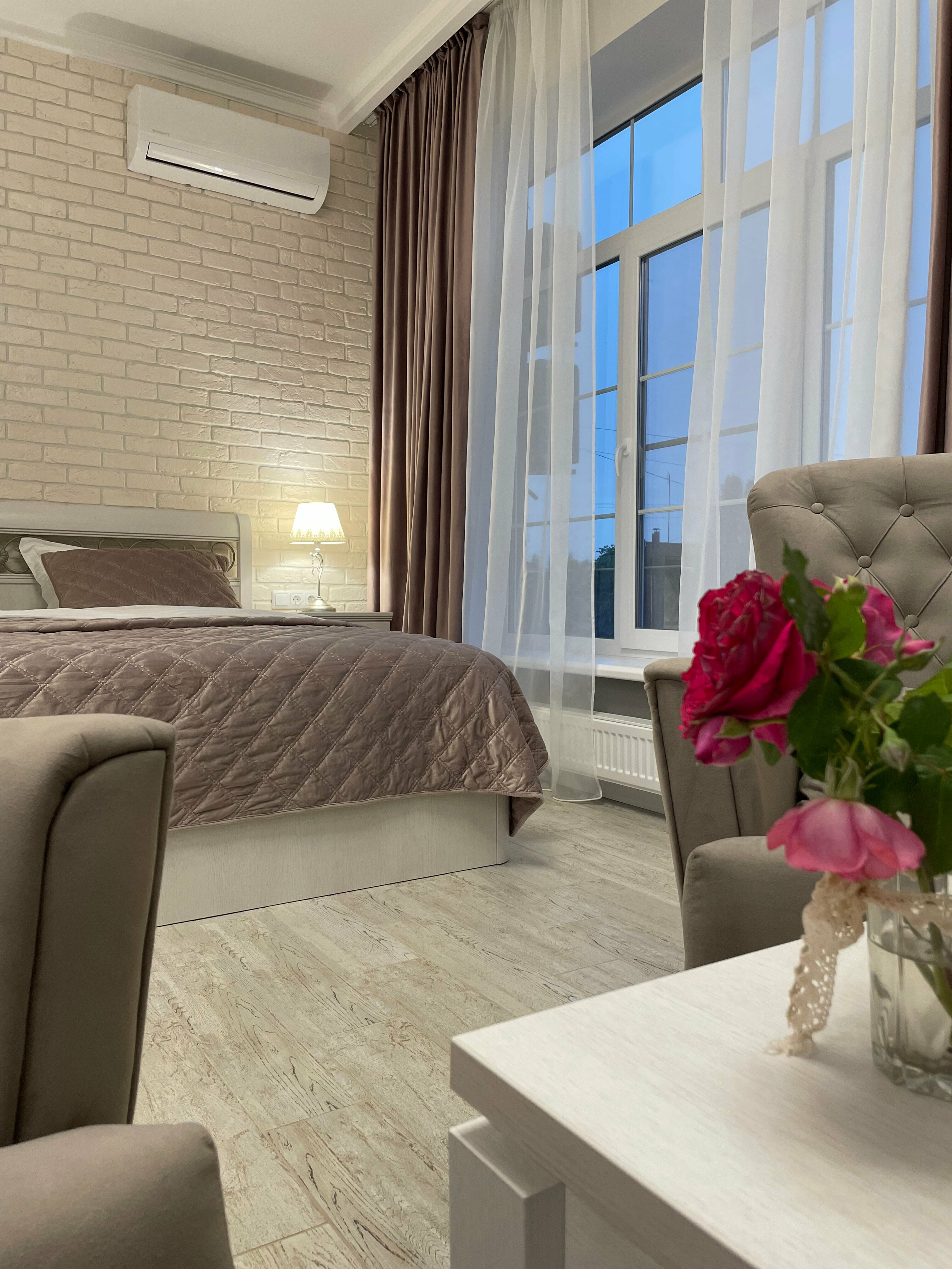 Двухместный номер-студия Делюкс с 1 кроватью