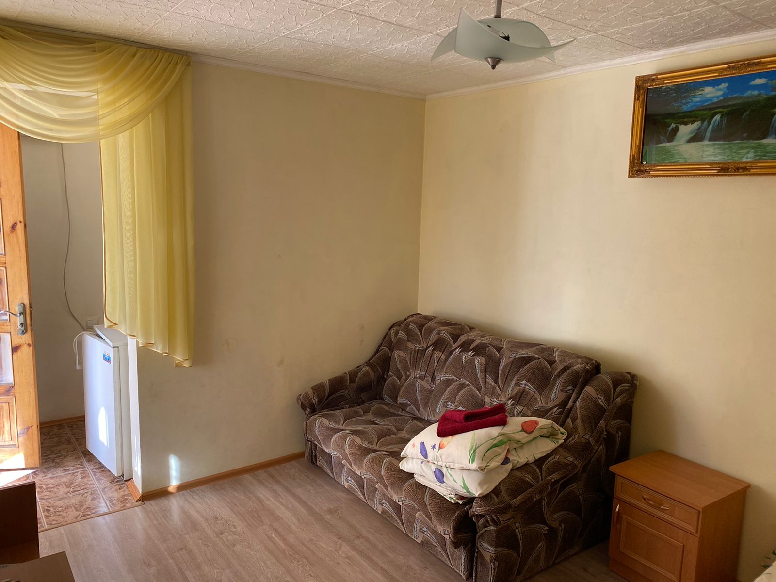 Трехместный номер с террасой