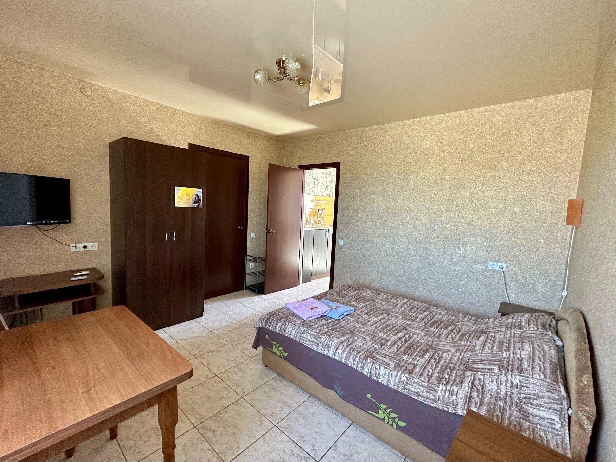 Двухместный номер Делюкс с 1 кроватью и балконом