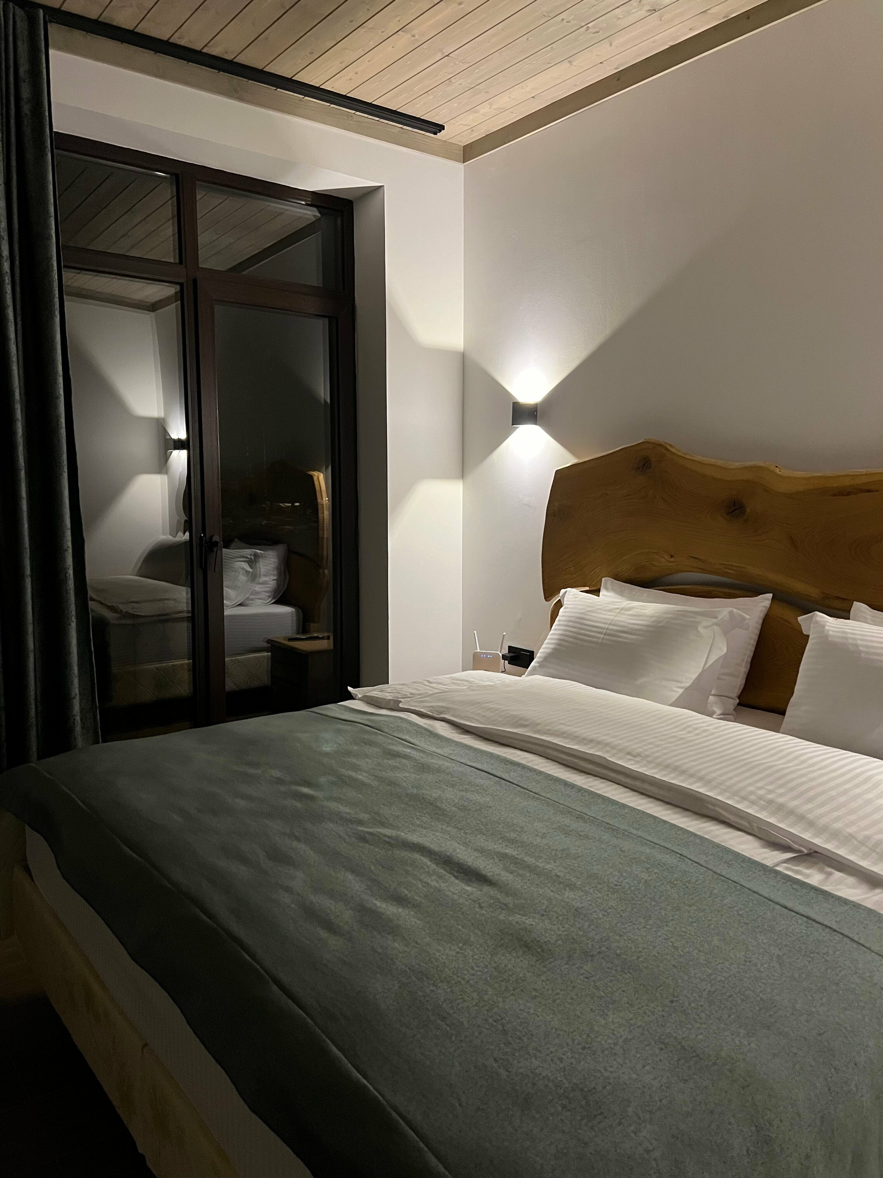 Двухместный номер с 1 кроватью или 2 отдельными кроватями и балконом