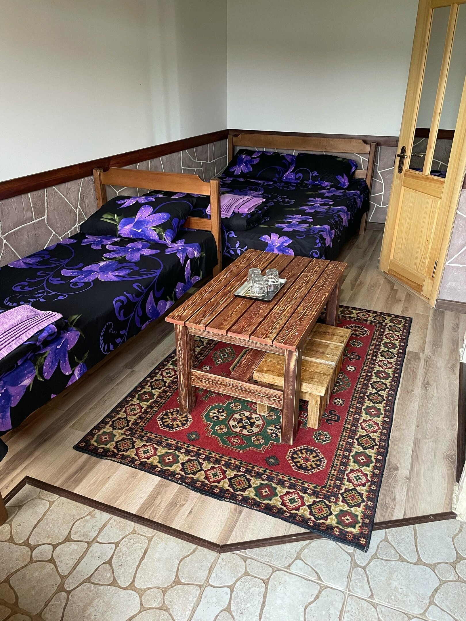 Бюджетный трехместный номер