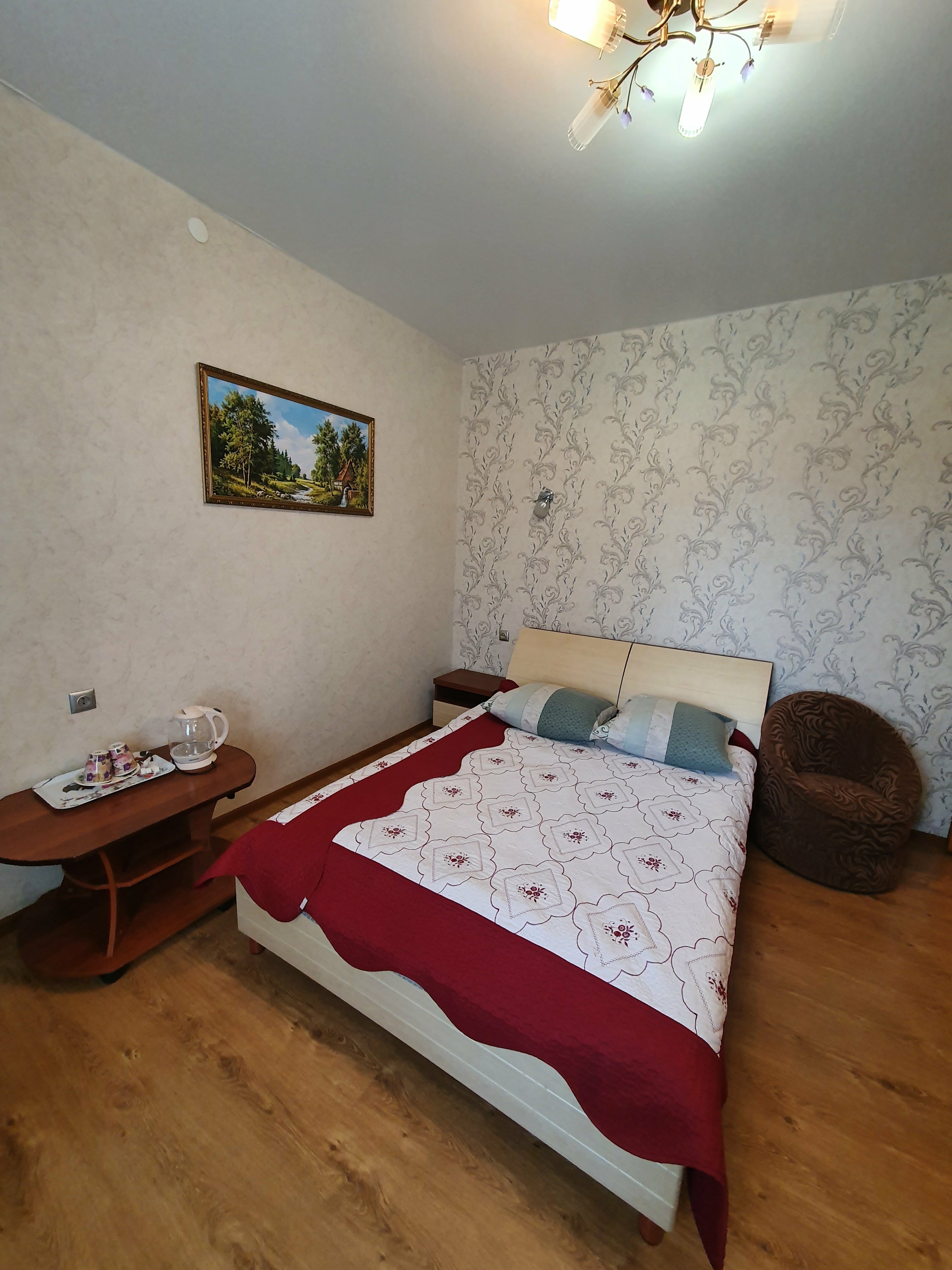 Двухместный номер с 1 кроватью и собственной ванной комнатой