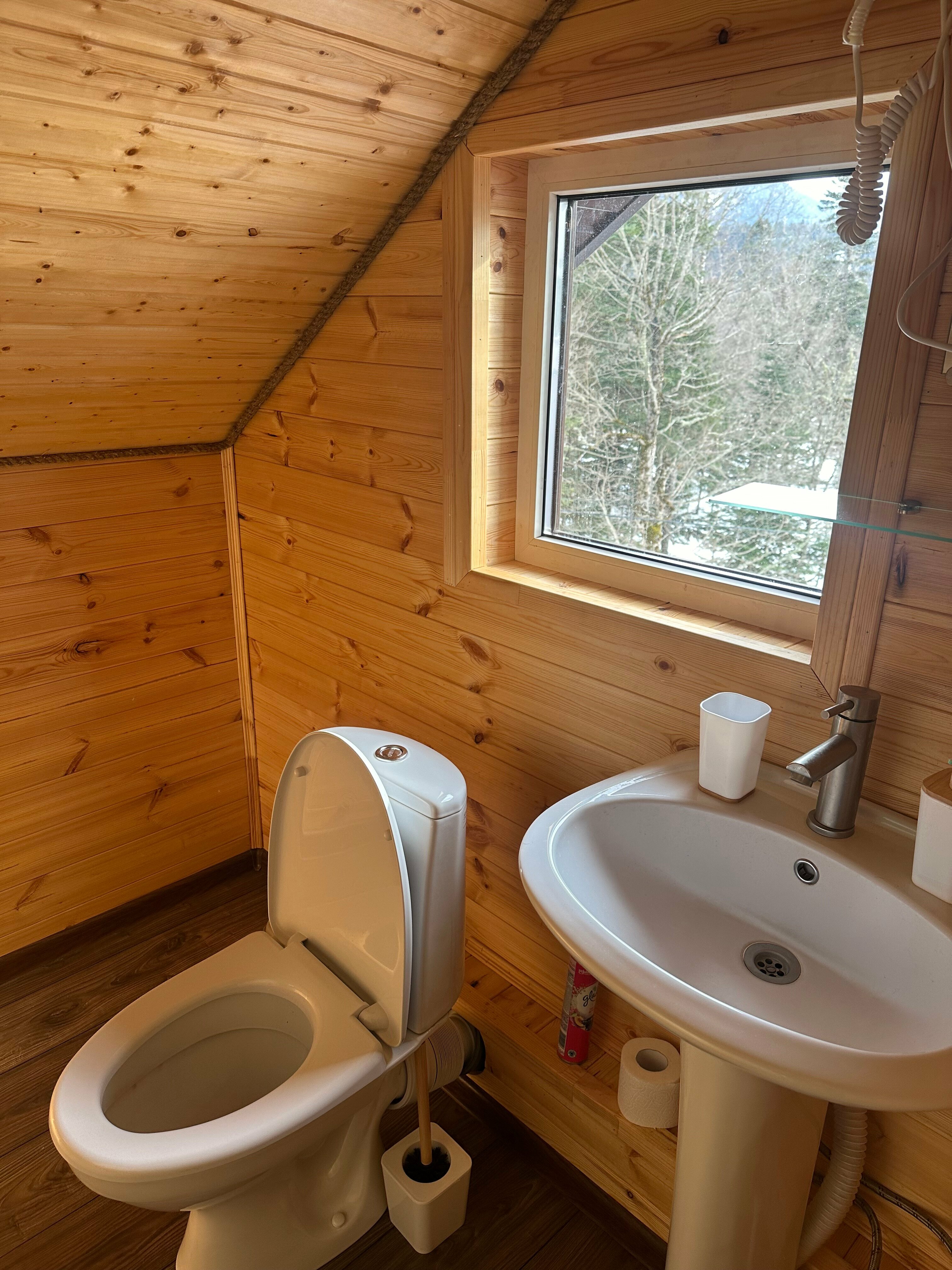 Двухместный номер с 1 кроватью и видом на горы