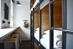 Капсула в 7-местном женском номере “Агата” в BookCase Hotel&Hostel