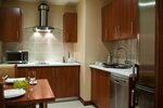 Двухкомнатные апартаменты с кухней и одной большой кроватью для длительного проживания в МонАрх