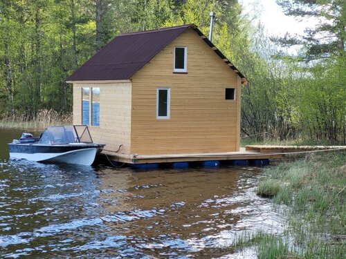 Плавдом "МОРЯКА" в Берег Ладоги