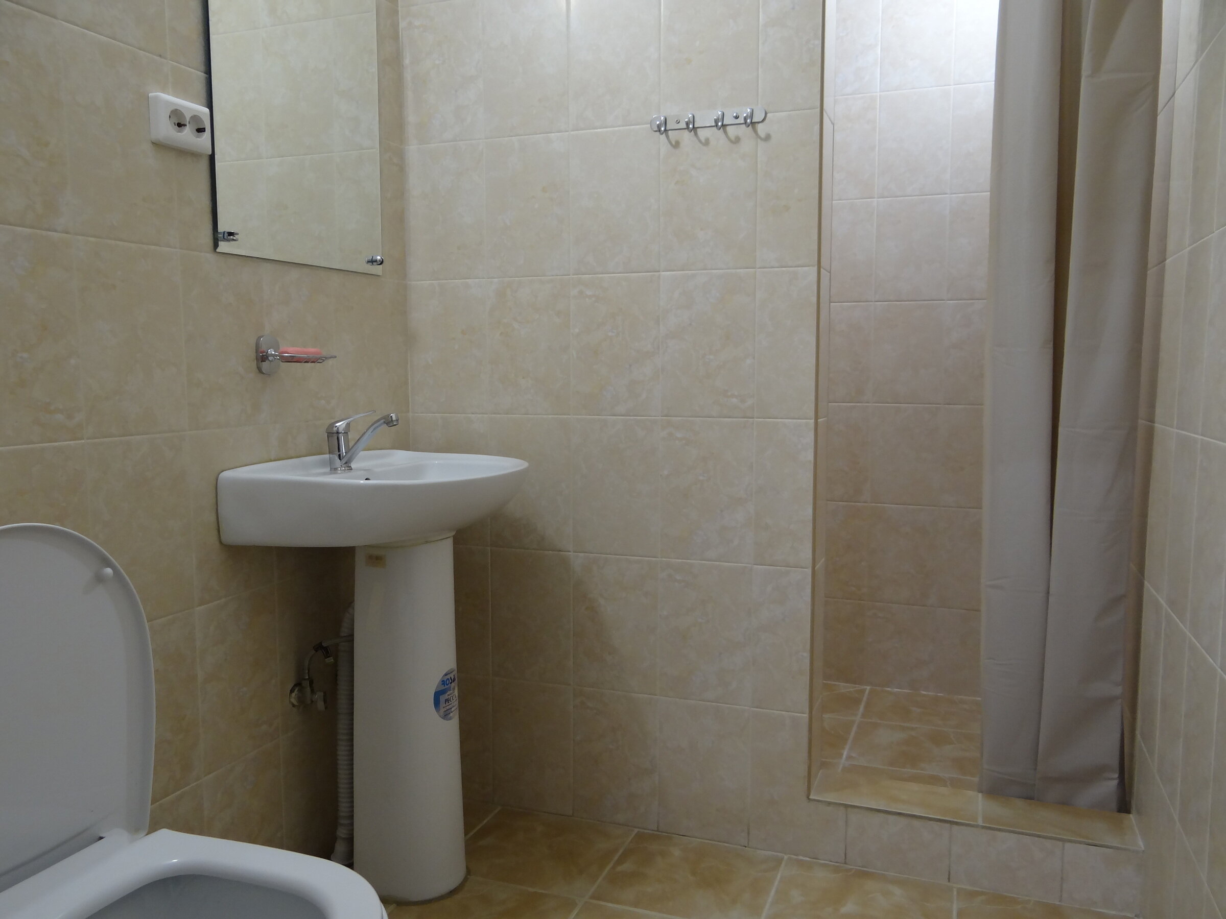 Двухместный с 1 кроватью с доступом в баню, бассейн (сеанс 4 часа в сутки на каждого гостя)