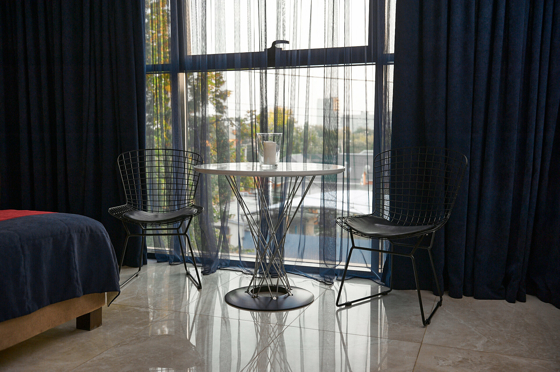 Двухместный номер с 1 кроватью и гидромассажной ванной