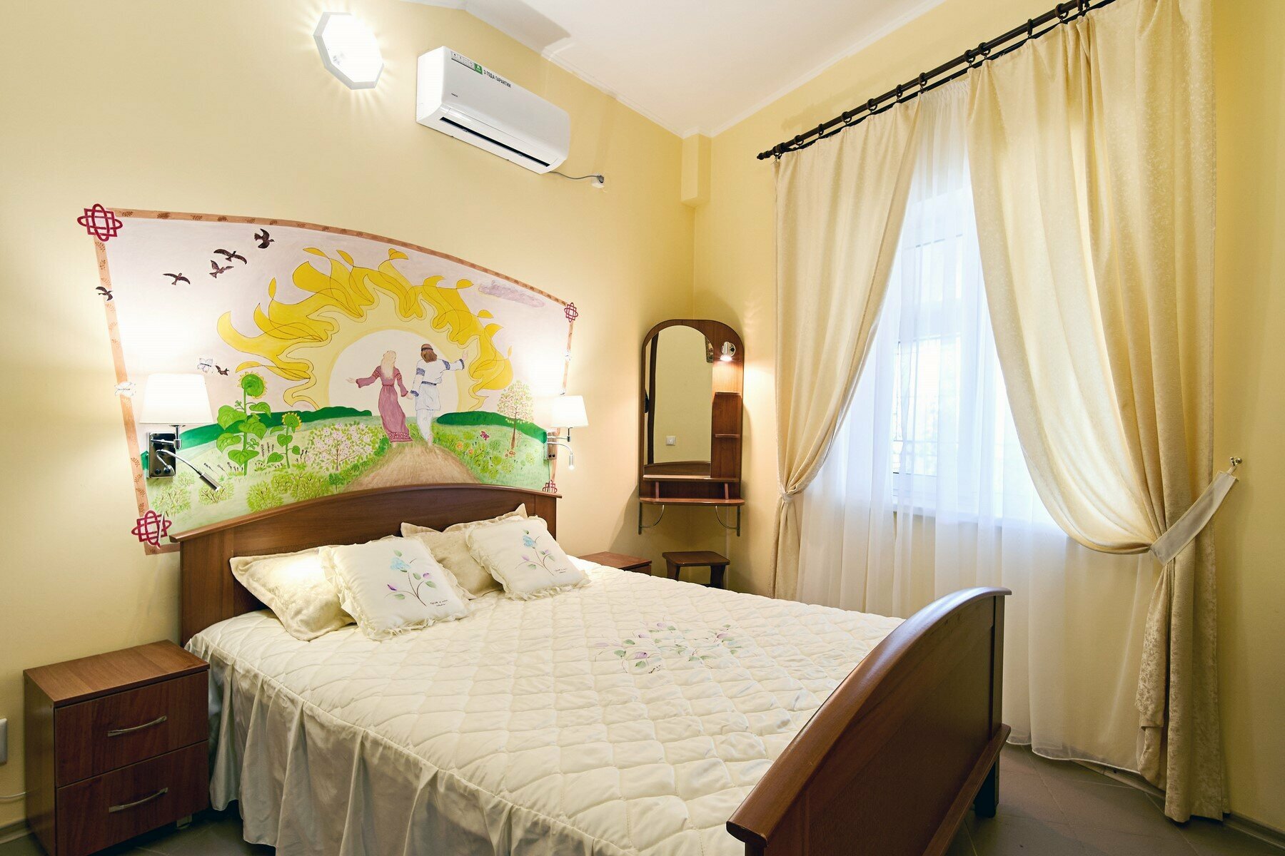 Семейный номер с террасой