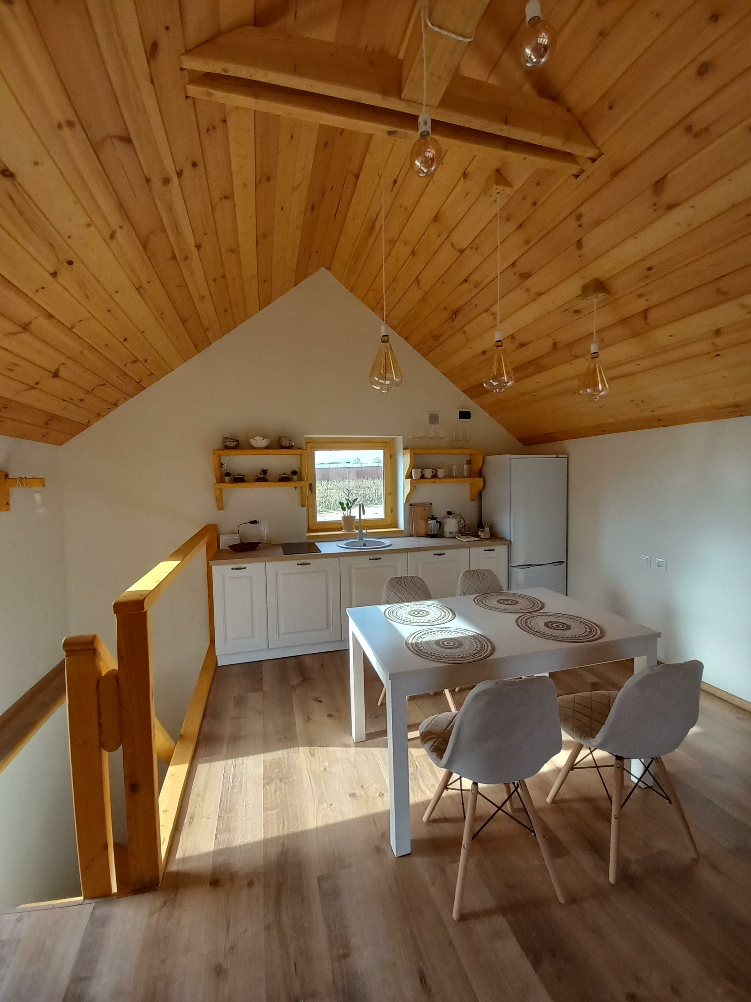 Барнхаус №1 с видом на лес и озеро