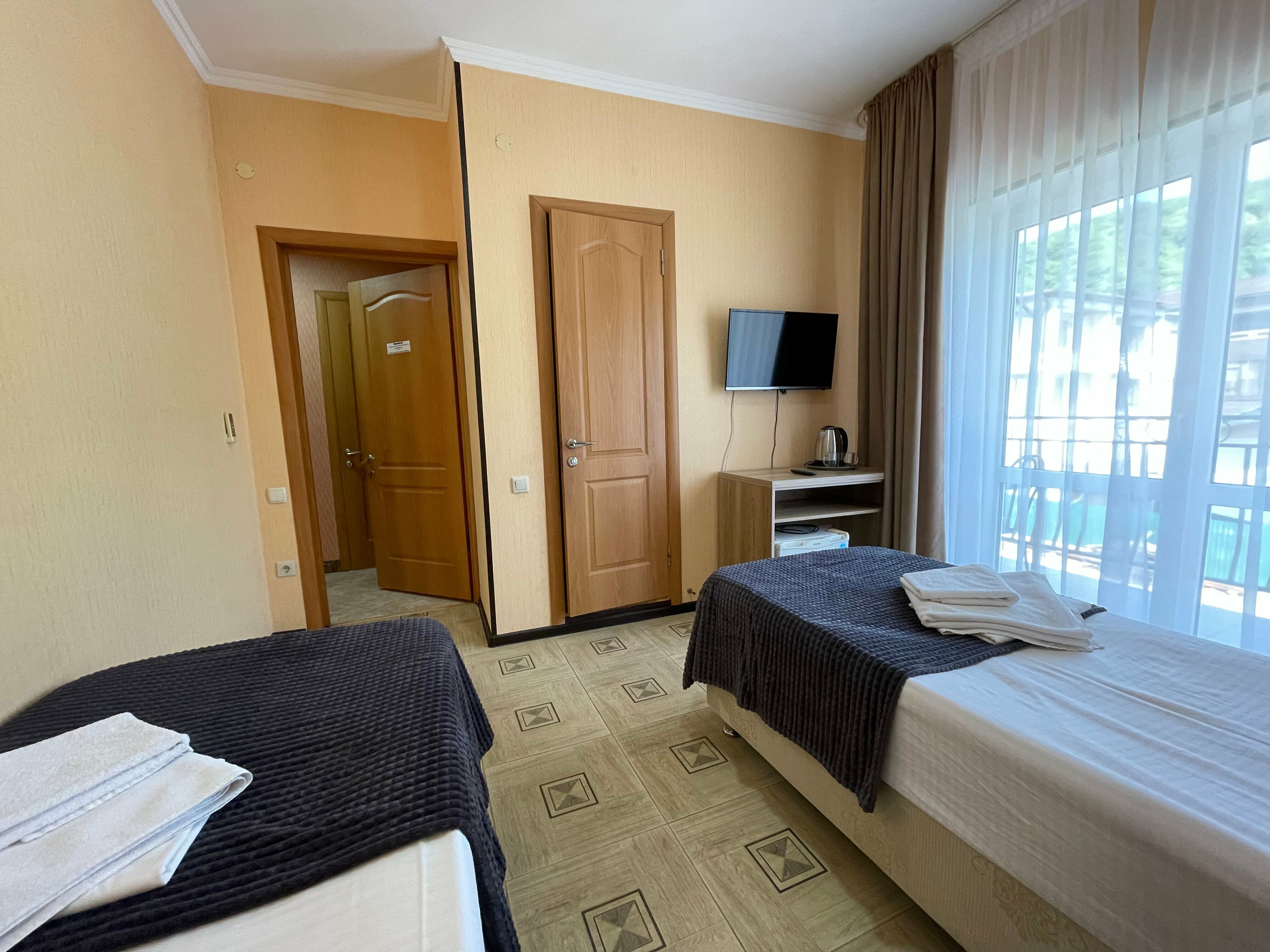 Двухместный номер с 1 кроватью или 2 отдельными кроватями