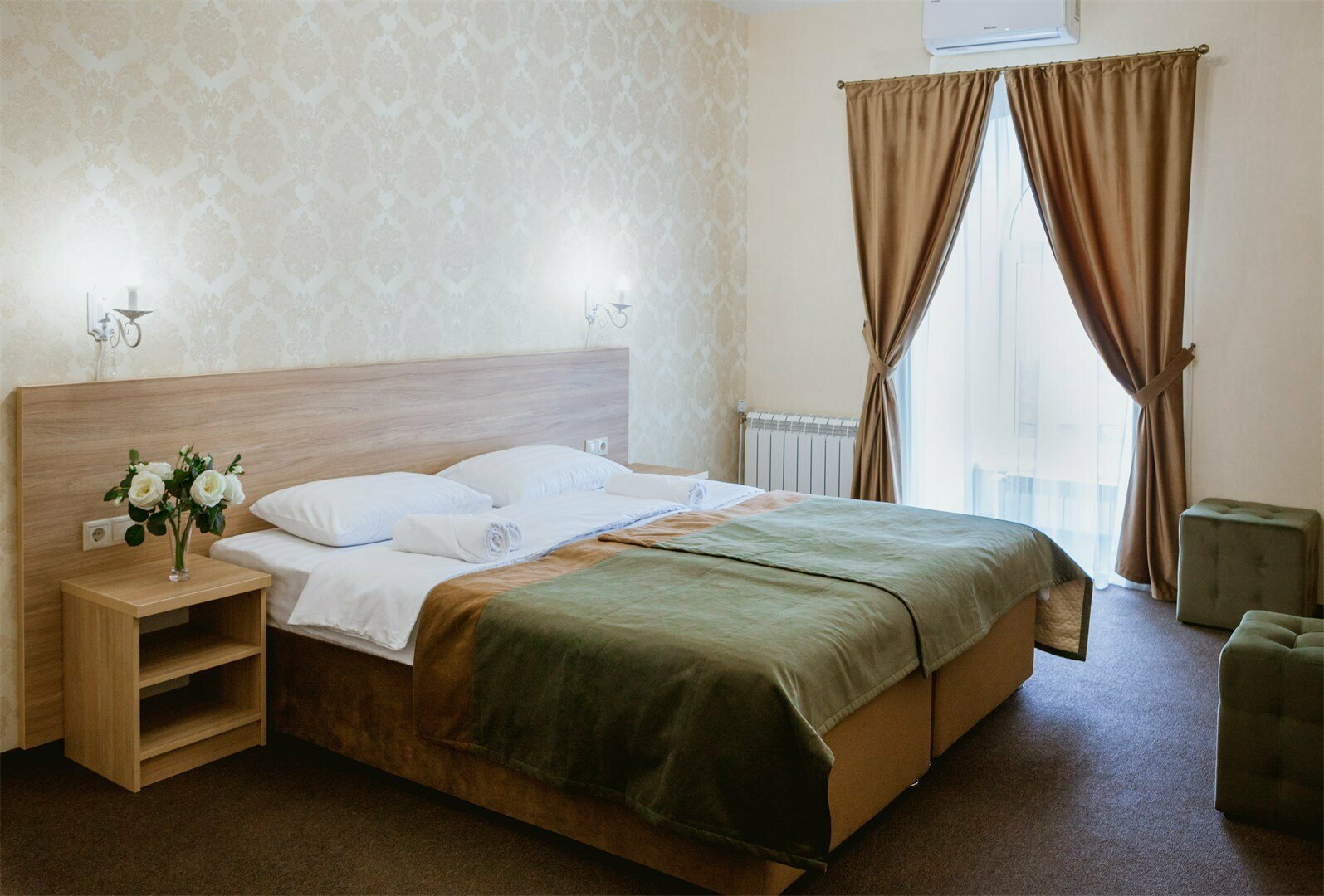 Двухместный номер Делюкс с 1 кроватью или 2 отдельными кроватями