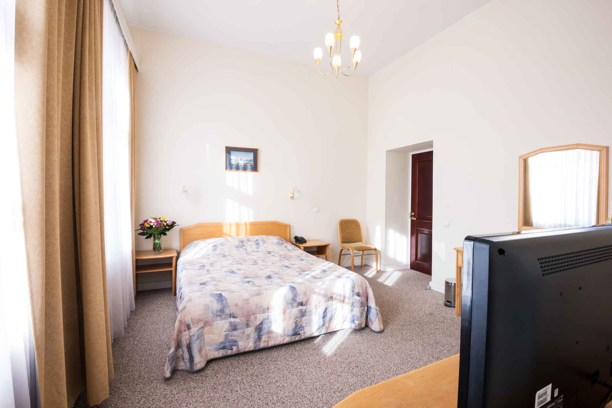 Семейный двухместный номер с 1 кроватью