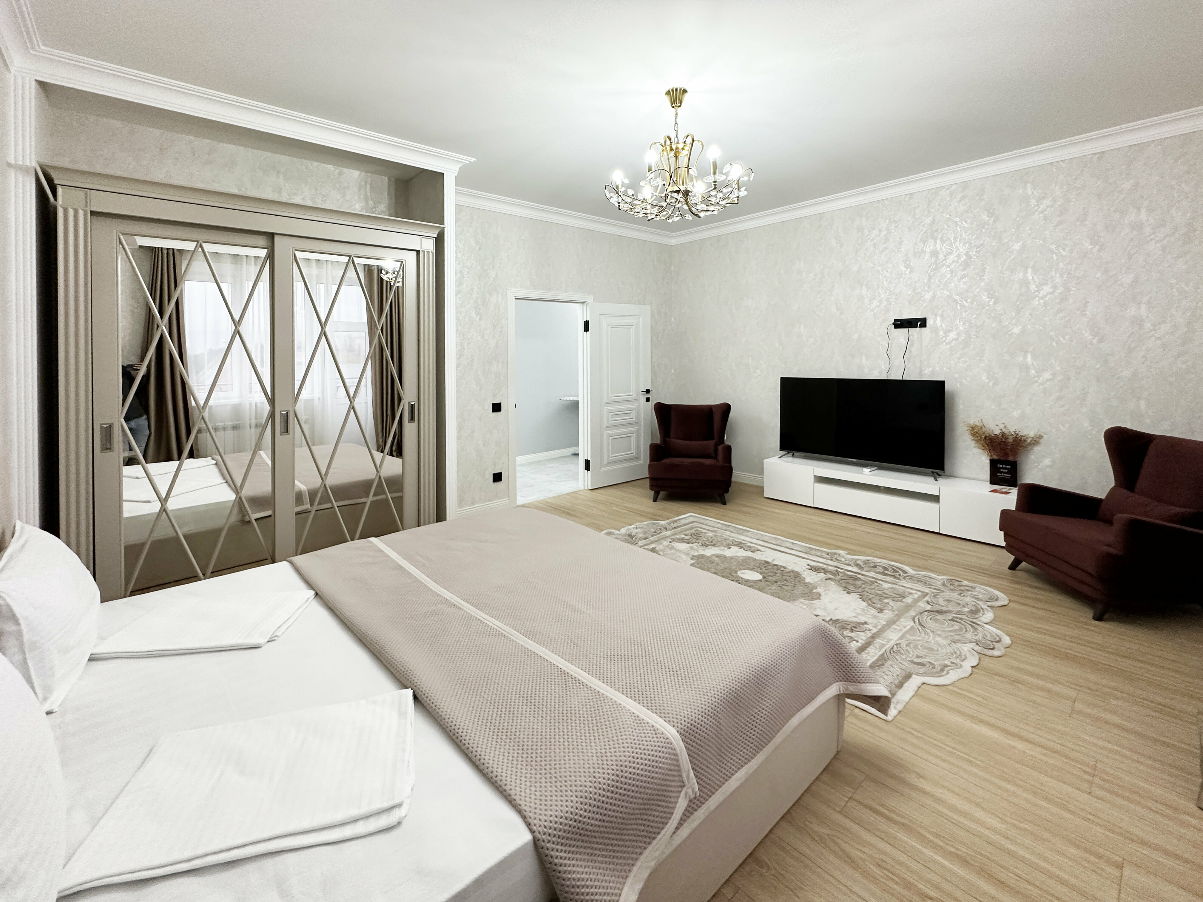 Апартаменты с 1 спальней