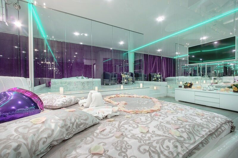 Двухместный номер с 1 кроватью с ванной (только для взрослых)