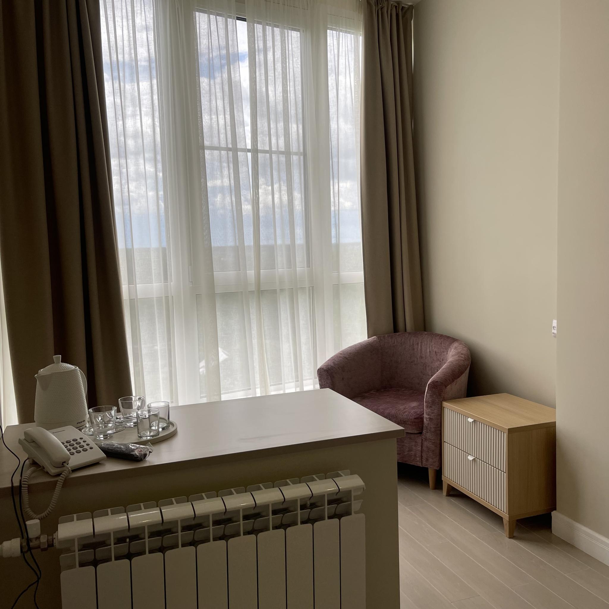 Двухместный номер с 2 отдельными кроватями, вид на сад