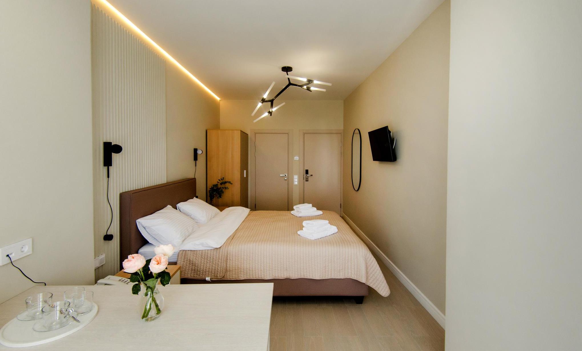 Двухместный номер с 1 кроватью и видом на сад