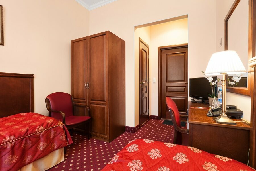 Небольшой двухместный номер с 1 кроватью или 2 отдельными кроватями