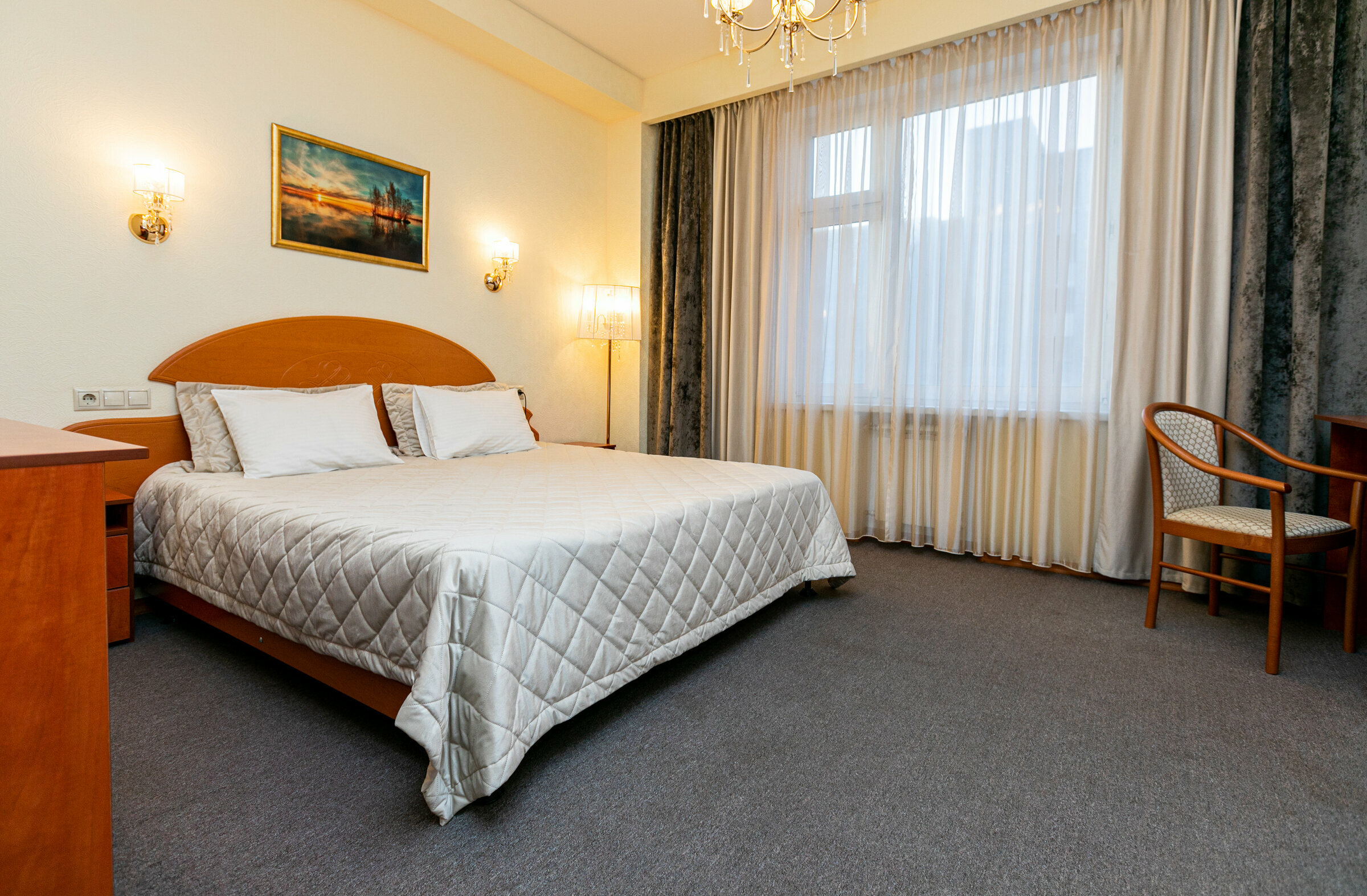 Номер с кроватью размера «king-size»