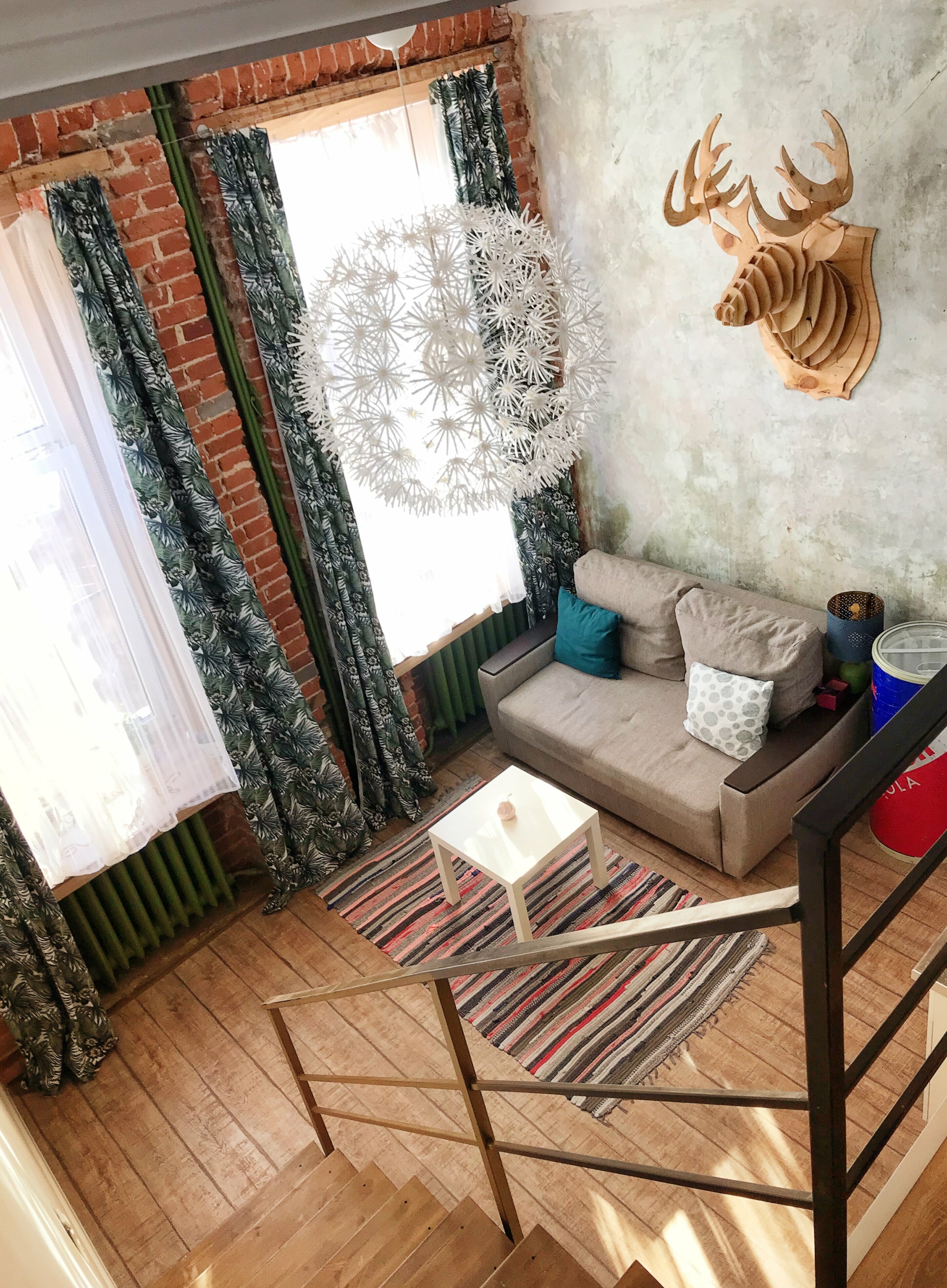 Двухуровневые апартаменты