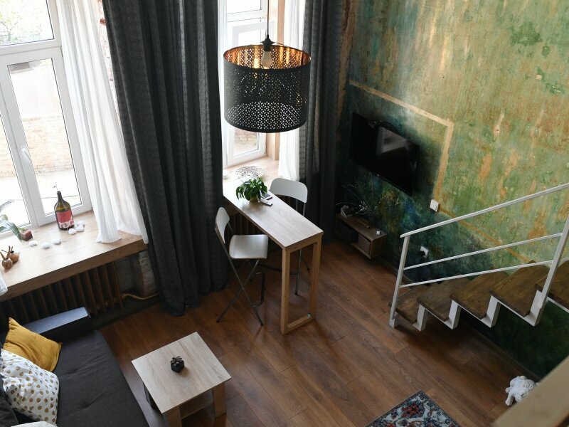 Двухуровневые апартаменты