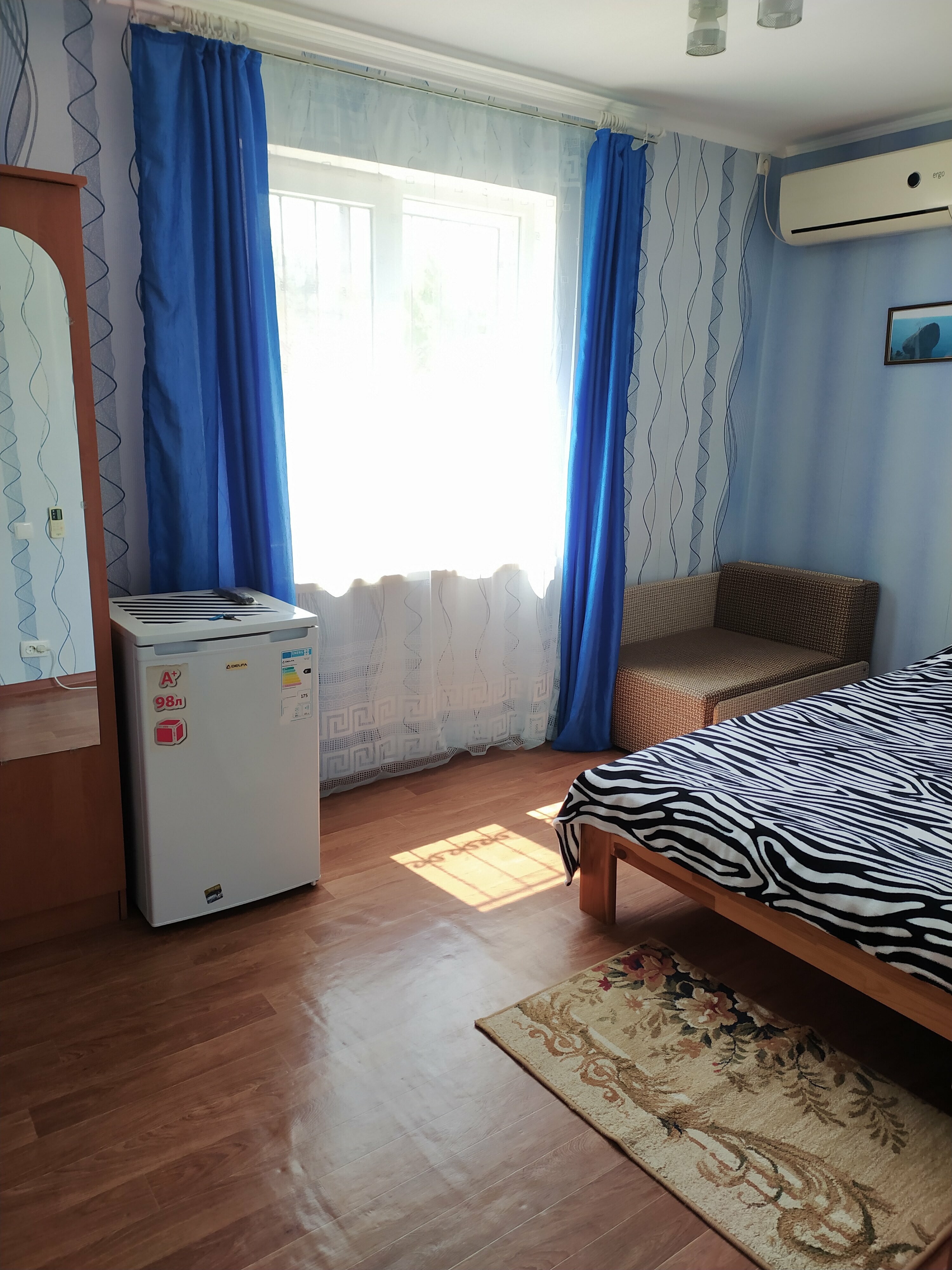 Двухместный номер с 1 кроватью и собственной ванной комнатой